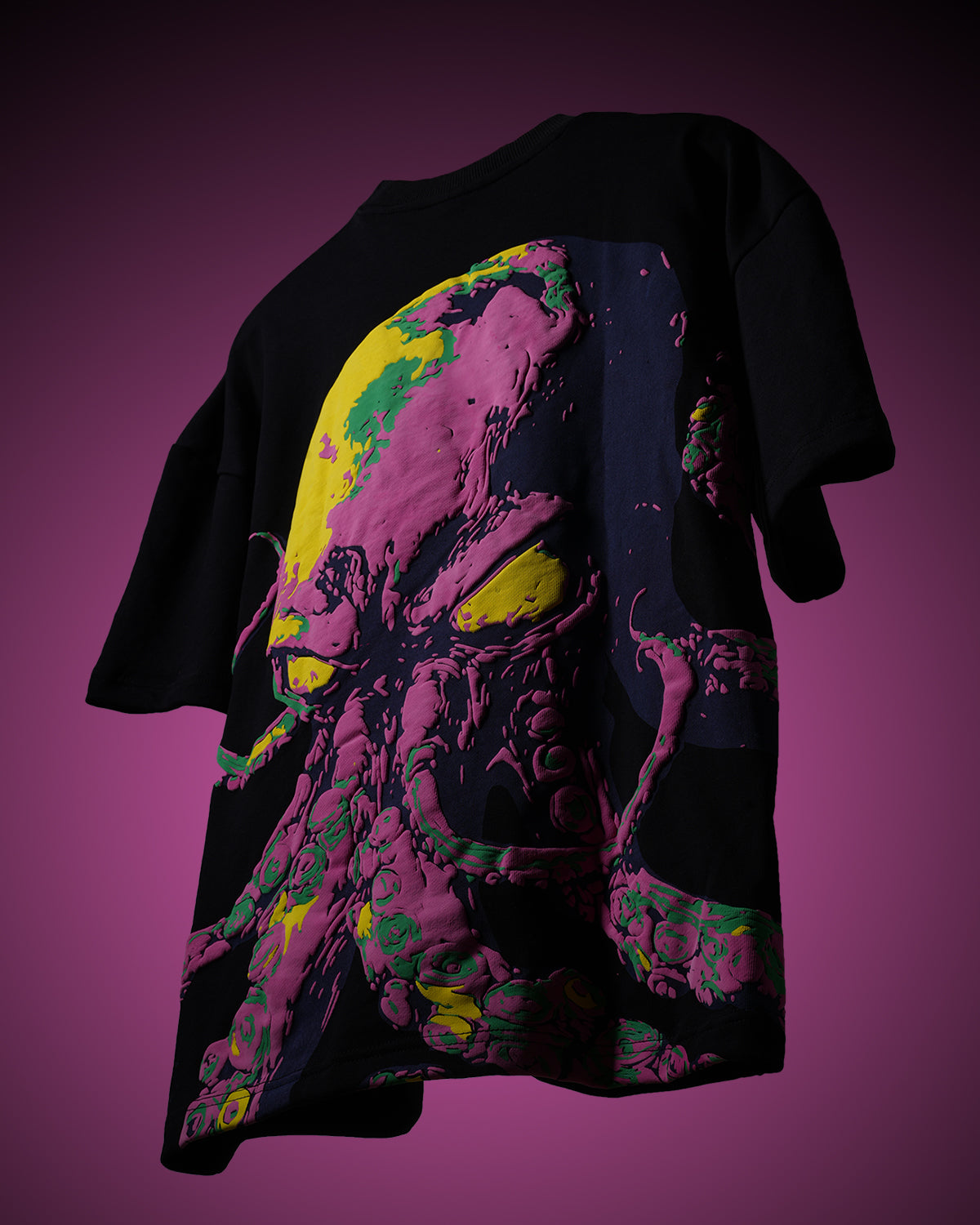 BLACK OCTOPUS T-SHIRT