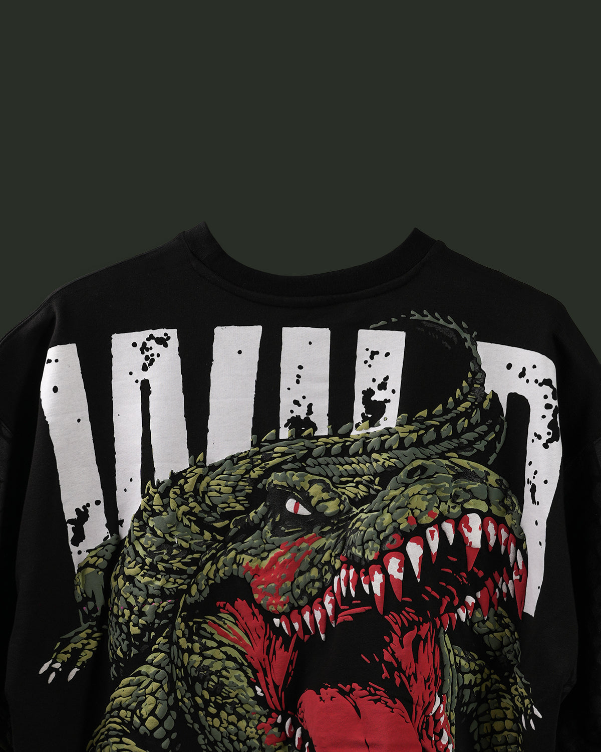 BLACK CROCODILE T-SHIRT
