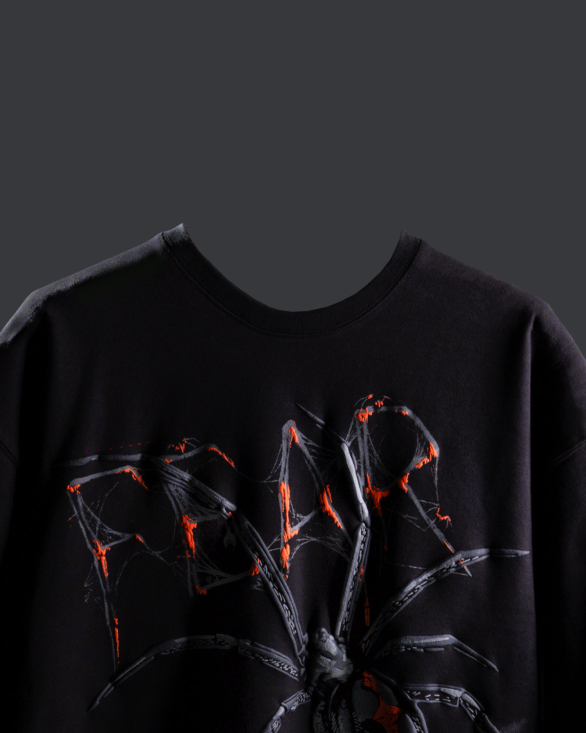 BLACK SPIDER T SHIRT