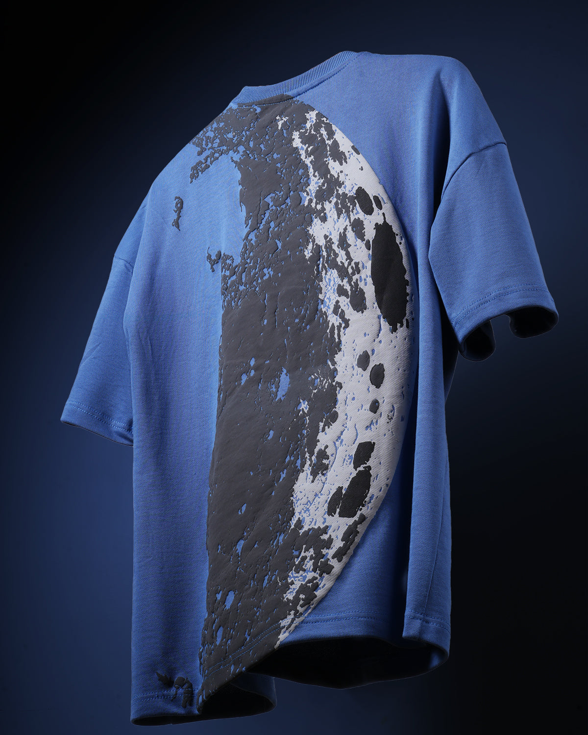 Get the FEAR MOON TEE, an oversized streetwear staple made of premium 260 GSM cotton with a striking puff + screen print moon graphic.  Sturdy, fashionable, and designed to be noticed.