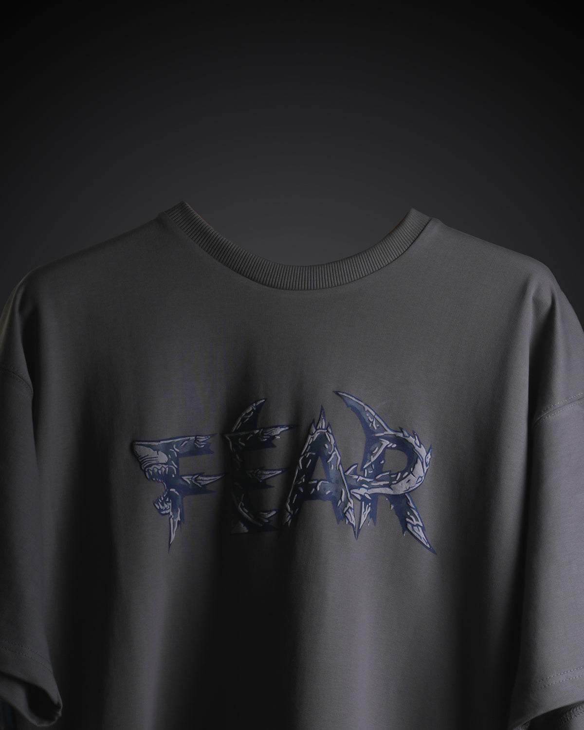 GREY SHARK TEE