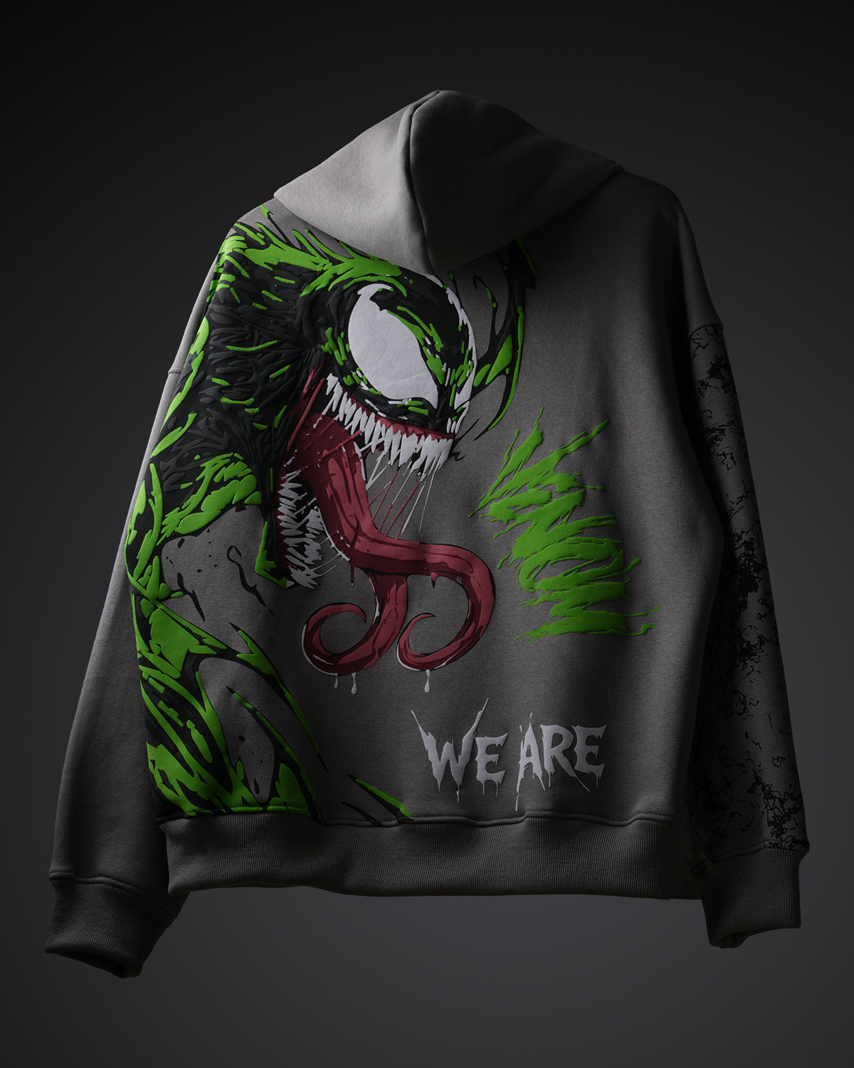 Grey Venom Hoodie