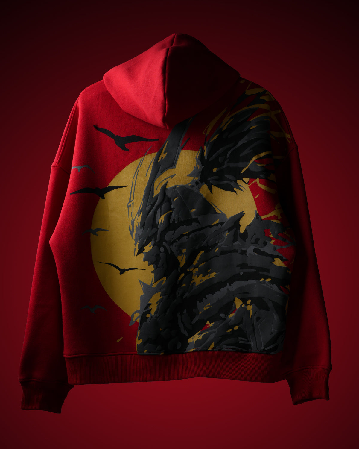 RED SAMURAI HOODIE