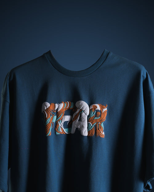 TEAL JELLYFISH TEE