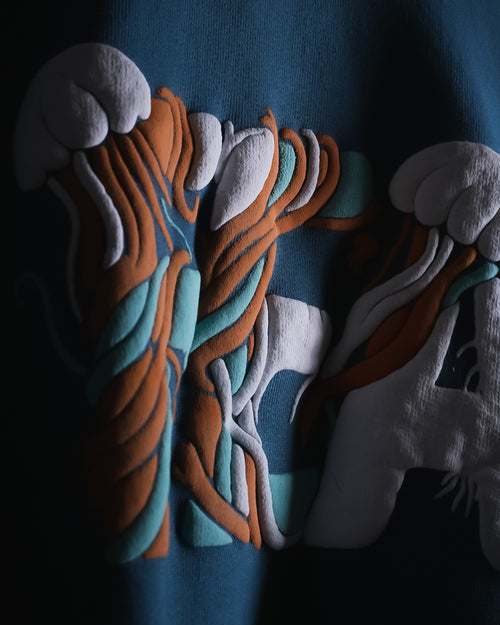 TEAL JELLYFISH TEE