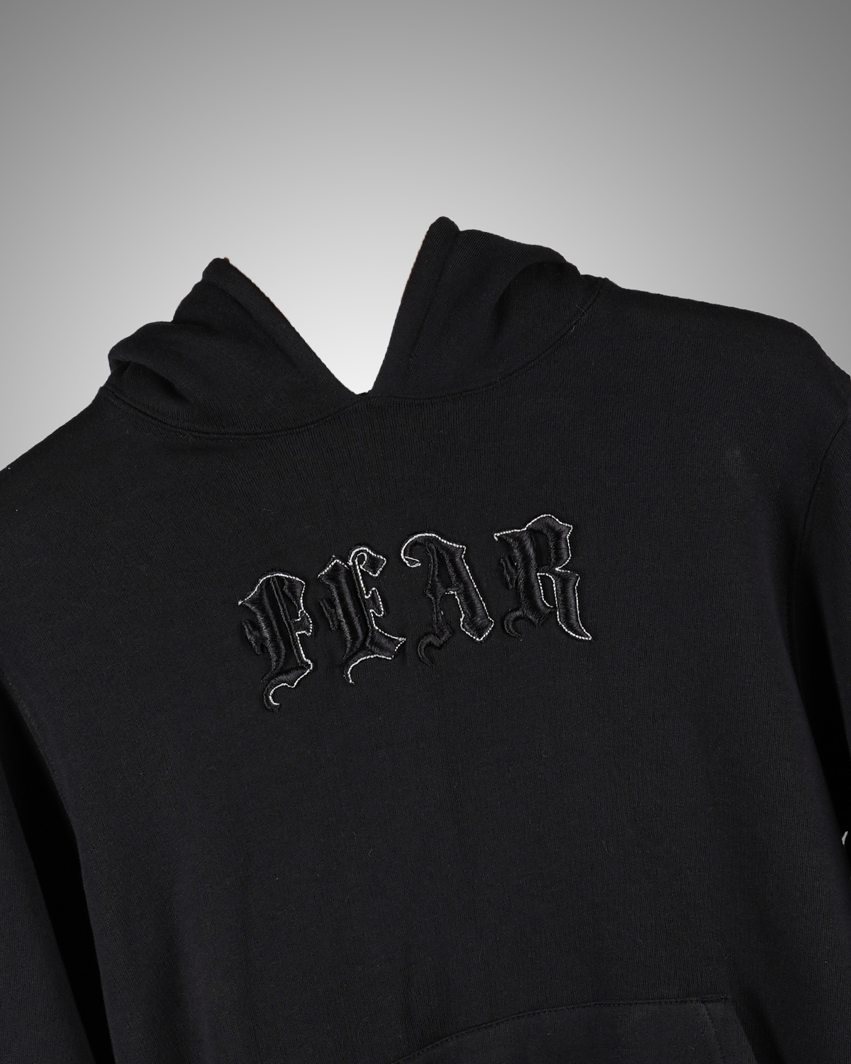 BLACK BORN WITH FEAR HOODIE