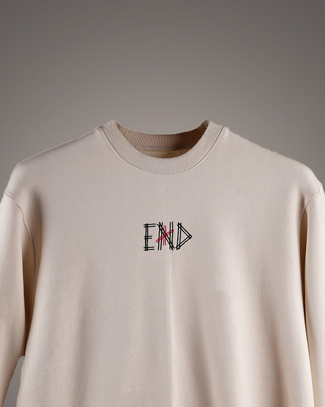 BEIGE SWEATSHIRT
