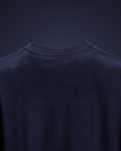 BLUE LOWKEY OVERSIZED T-SHIRT