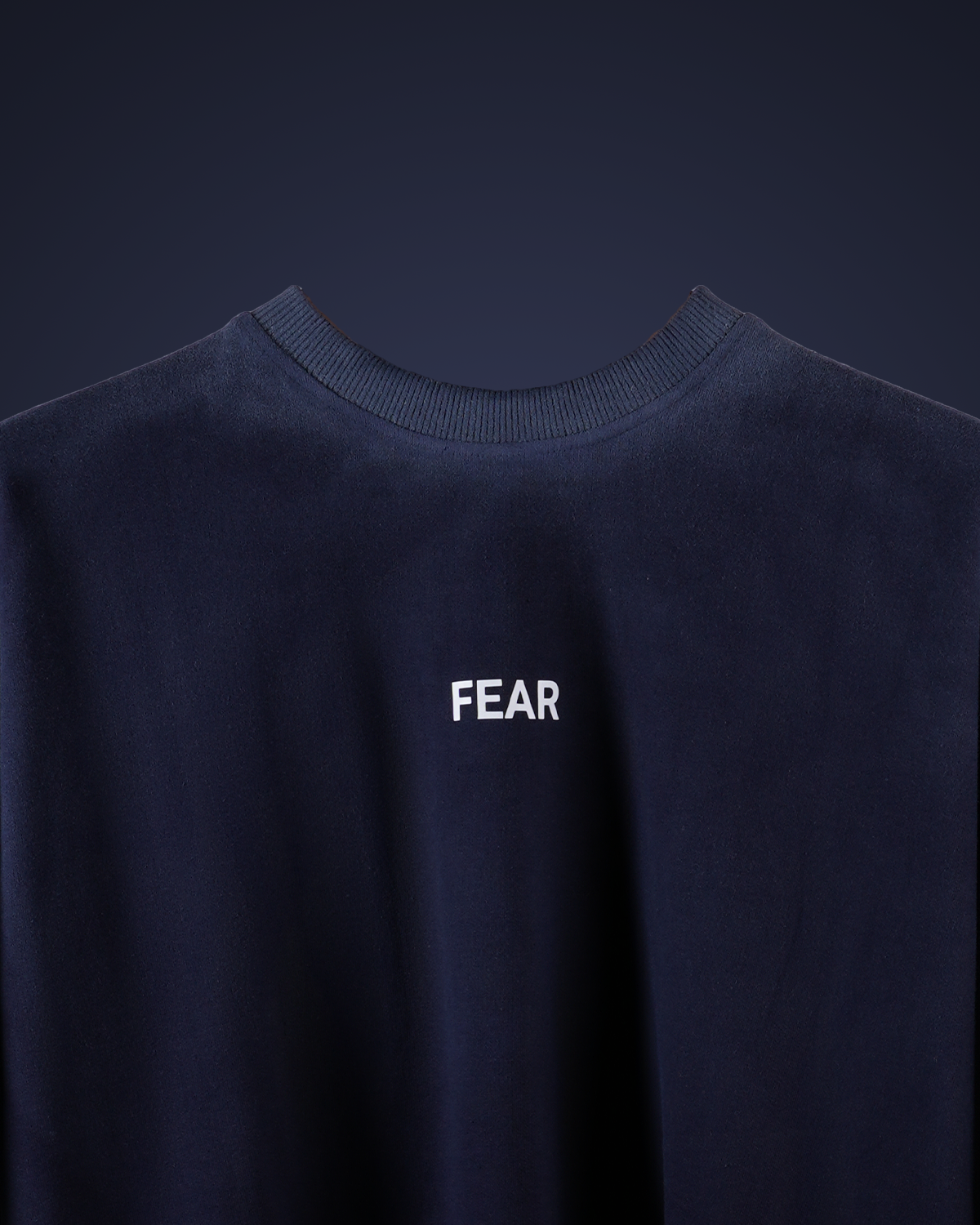 BLUE LOWKEY OVERSIZED T-SHIRT