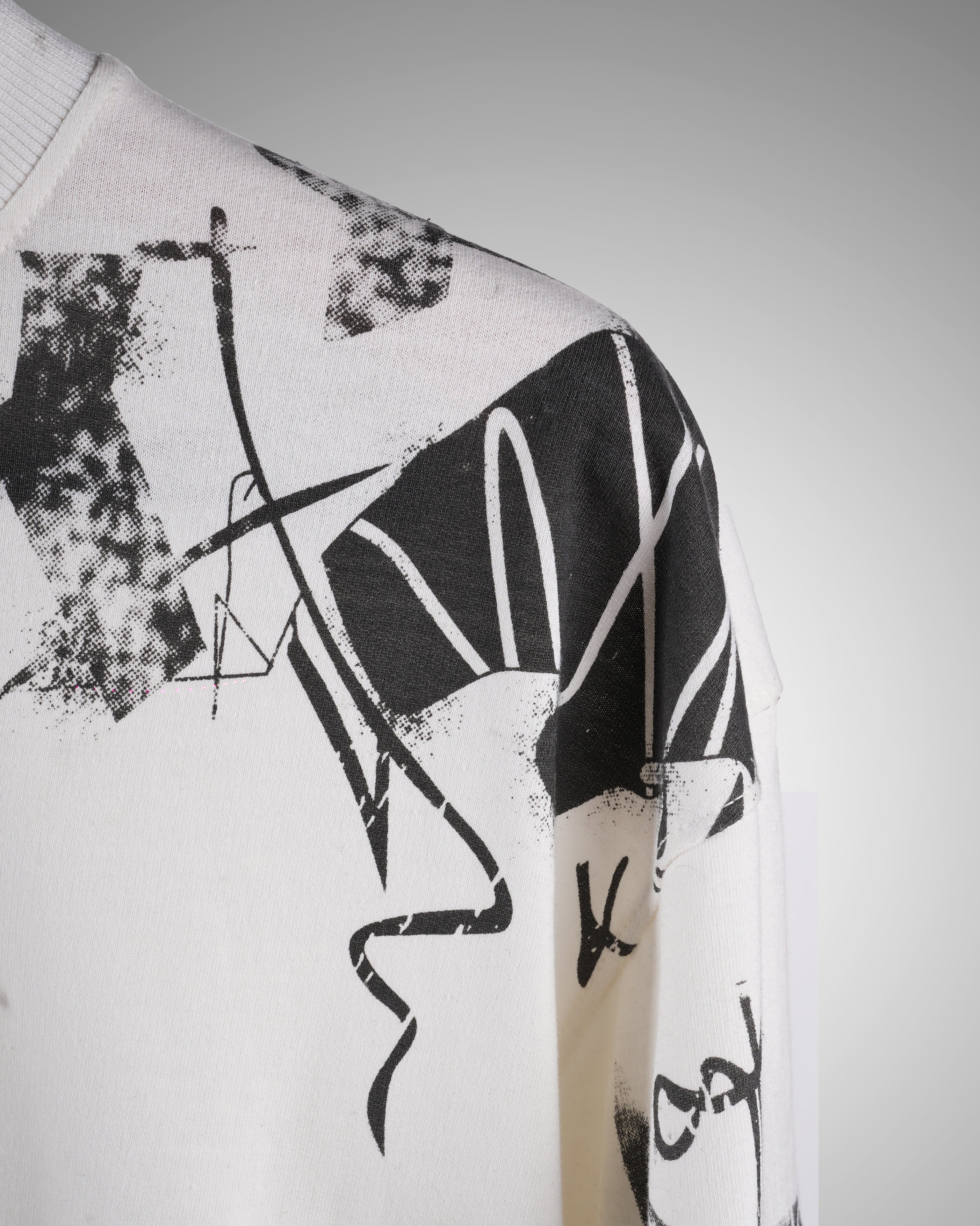 WHITE DALMAR OVERSIZED T-SHIRT