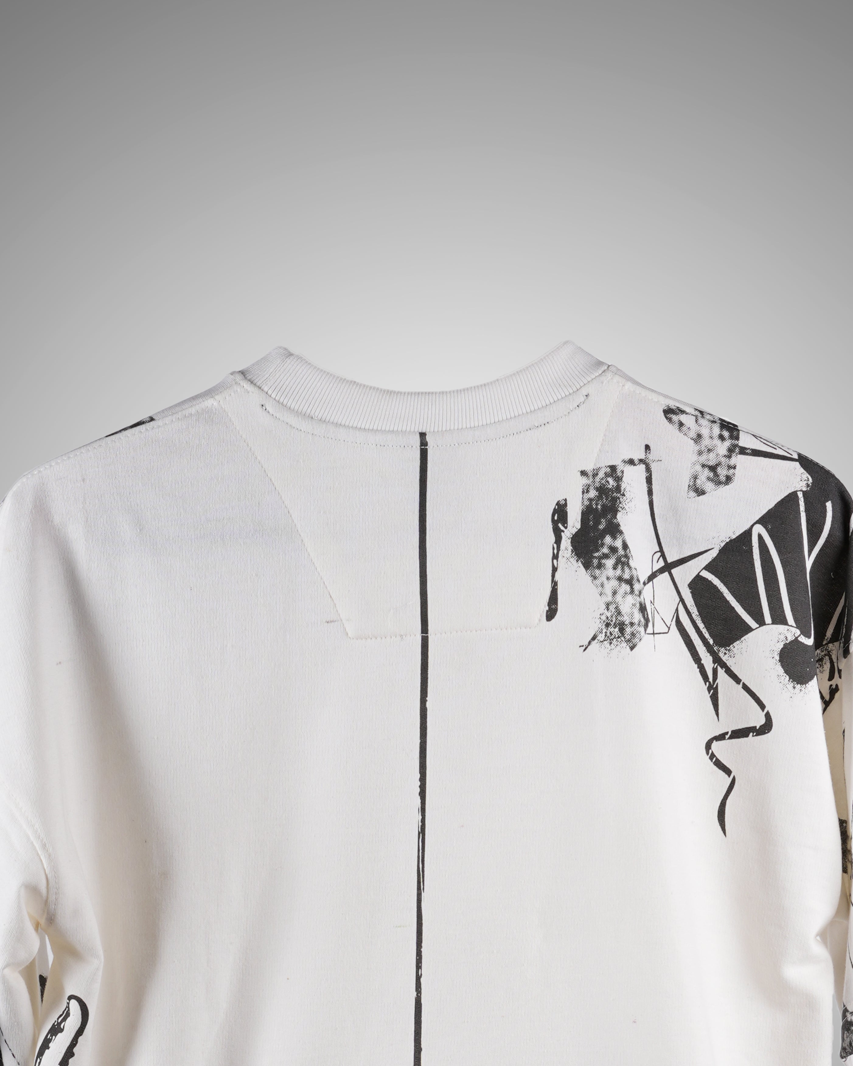 WHITE DALMAR OVERSIZED T-SHIRT